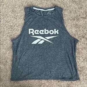 Reebok Charcoal Sleeveless Top